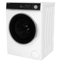   SHARP ES-NFL914AWNA-EE Elöltöltős mosógép inverter motorral (9 kg, 1400 ford.), Fehér