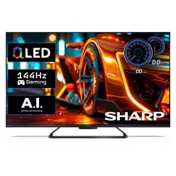 SHARP 43HR7265E 108cm-es 4K UHD 144Hz QLED Google TV