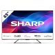 SHARP 65GR8265E 164cm-es 4K UHD 144Hz QLED Google TV harman/kardon hangszórókkal