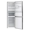 Candy CCE4T618DX hűtőszekrény, alulfagyasztós, (341 liter), inox