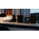 SHARP XL-B512BR Bluetooth mikrohifi rendszer barna fa hangszórókkal