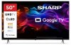 SHARP 50HP5265E 126cm-es 4K Ultra HD QLED Google TV