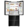 Haier HFKR7819DNGB hűtőszekrény, 4 ajtós, 468 liter, fekete