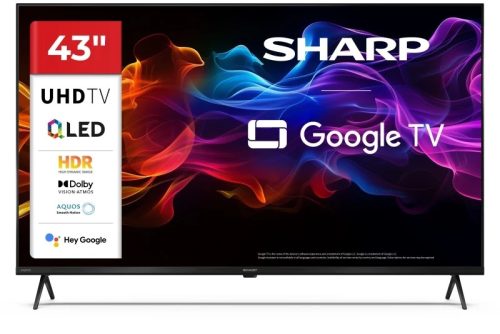 SHARP 43HP5265E 108cm-es 4K Ultra HD QLED Google TV