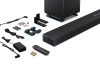 SHARP Q HT-SBW55121(BK) 5.1.2 Dolby Atmos / DTS:X hangprojektor vezeték nélküli mélynyomóval fekete