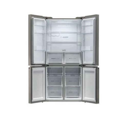 Haier HCR5919ENMM négyajtós hűtőszekrény, 643 liter, New Platinum Inox
