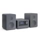 SHARP XL-B514(GY) Tokyo FM bluetooth mikrohifi rendszer szürke fa hangszórókkal