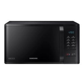   Samsung MS23K3513AK/EO Szabadonálló solo mikrohullámú sütő Gyors kiolvasztás funkcióval 23 L, fekete