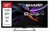 SHARP 55HR7265E 139cm-es 4K UHD 144Hz QLED Google TV