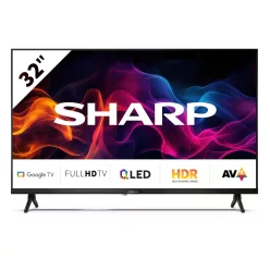 SHARP 32GF3265E 81cm-es Full HD QLED Google TV