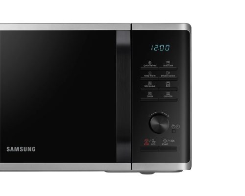 Samsung MG23K3515AS/EO Szabadonálló grill mikrohullámú sütő Browning Plus funkcióval 23 L, ezüst