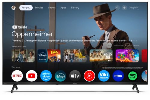 SHARP 40HF3265E 101cm-es Full HD QLED Google TV