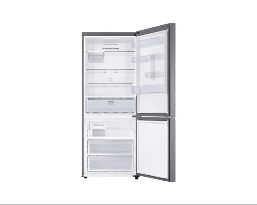 Samsung RB50DG602ES9EO Széles alulfagyasztós hűtőszekrény  SmartThings AI Energia üzemmóddal 508 L, kifinomult inox