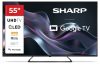 SHARP 55HP6265E 139cm-es 4K Ultra HD QLED Google TV
