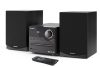 SHARP XL-B512BK Bluetooth mikrohifi rendszer fekete fa hangszórókkal