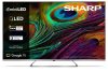 SHARP 55JP7265E 139cm-es 4K Ultra HD QLED MiniLED Google TV Harman Kardon hangszórókkal
