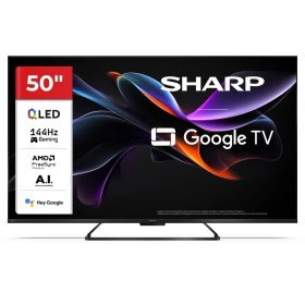 SHARP 50HR7265E 126cm-es 4K UHD 144Hz QLED Google TV