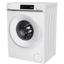   SHARP ES-NFA814BWNNA-EE elöltöltős mosógép inverter motorral (8kg, 1400 fordulat)
