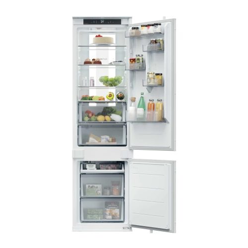 Candy CNBQT5519DW beépíthető kombinált hűtőszekrény, 284 l