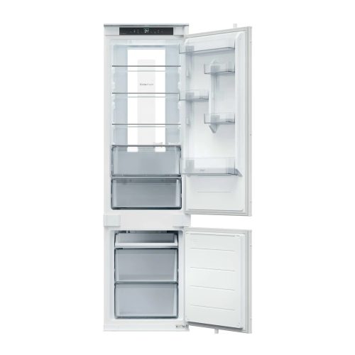 Candy CNBQT5519DW beépíthető kombinált hűtőszekrény, 284 l