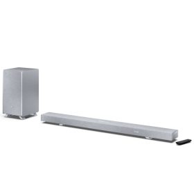   SHARP Q HT-SBW55121(SL) 5.1.2 Dolby Atmos / DTS:X hangprojektor vezeték nélküli mélynyomóval ezüst