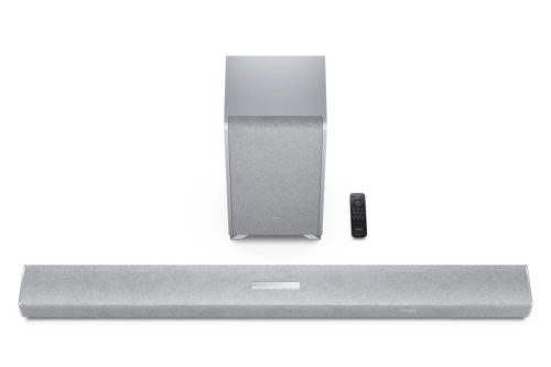 SHARP Q HT-SBW55121(SL) 5.1.2 Dolby Atmos / DTS:X hangprojektor vezeték nélküli mélynyomóval ezüst