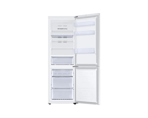 Samsung RB34C672DWW/EF Alulfagyasztós hűtőszekrény Wi-fi-vel 344 L, fehér
