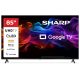 SHARP 85HP5265E 215cm-es 4K Ultra HD QLED Google TV