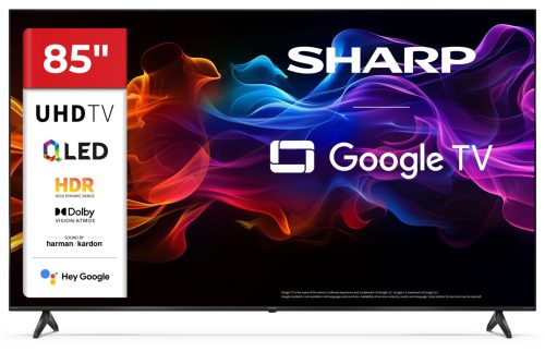 SHARP 85HP5265E 215cm-es 4K Ultra HD QLED Google TV