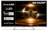 SHARP 50JP7265E 126cm-es 4K Ultra HD QLED MiniLED Google TV Harman Kardon hangszórókkal
