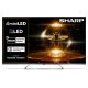 SHARP 50JP7265E 126cm-es 4K Ultra HD QLED MiniLED Google TV Harman Kardon hangszórókkal