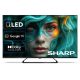 SHARP 43HP6265E 108cm-es 4K Ultra HD QLED Google TV
