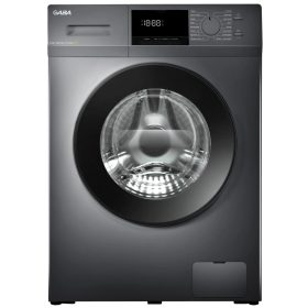 GABA GTW-814DS elöltöltős mosógép, szürke, 8 kg