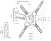 SCHWAIGER Motion 3 LWH25535513  TV-fali tartó 190 cm-