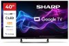 SHARP 40HF3865E 101cm-es Full HD QLED Google TV