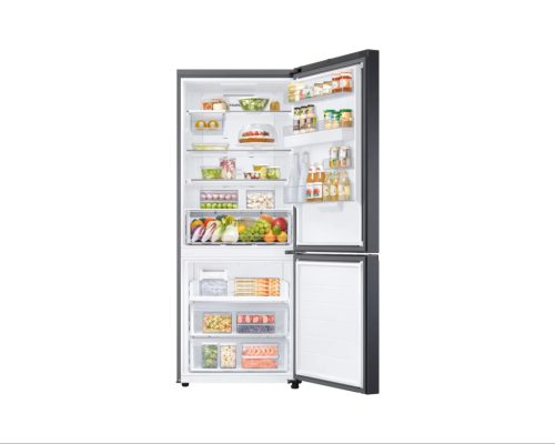 Samsung RB50DG632EB1EO Széles alulfagyasztós hűtőszekrény SmartThings AI Energia üzemmóddal 505 L, fekete