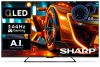 SHARP 65HR7265E 164cm-es 4K UHD 144Hz QLED Google TV
