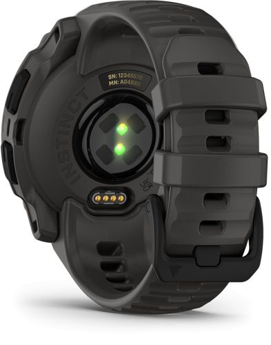 Instinct E, 40mm. Black, grey strap