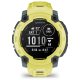 Instinct E, 45mm. Yellow, grey strap