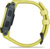 Instinct E, 45mm. Yellow, grey strap