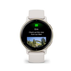 Vivoactive 5, Ivory and Cream Gold