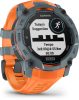 Instinct 3, 50mm Solar, Grey, orange strap