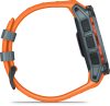 Instinct 3, 50mm Solar, Grey, orange strap