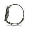 Venu X1 moss titanium, moss comfortfit nylon band