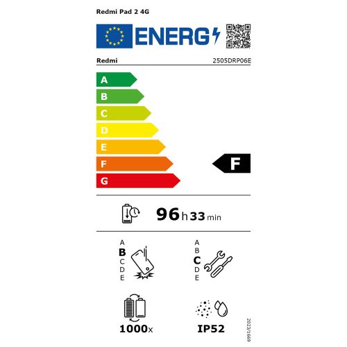 Redmi Pad 2 4G Graphite Gray 4/128GB