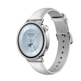 Xiaomi Watch S4 41mm Leather Strap(White) / BHR07VUGL