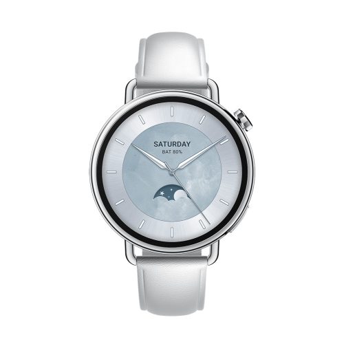 Xiaomi Watch S4 41mm Leather Strap(White) / BHR07VUGL