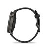 Venu 4 - 41 mm, dark grey, black silicone band