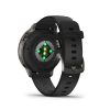 Venu 4 - 41 mm, dark grey, black silicone band