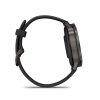 Venu 4 - 41 mm, dark grey, black silicone band